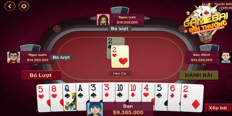 Kinh nghiệm đánh game bài Tiến lên cực hay